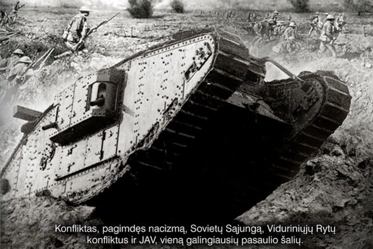 J. Hernandezo knygoje „Pirmasis pasaulinis karas“ analizuojamas vienas iš kruviniausių žmonijos susirėmimų.