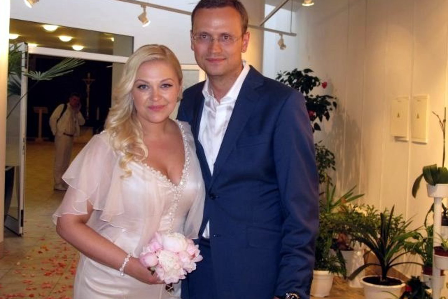 A. Armoškaitė ir jos vyras S. Grigaliūnas.