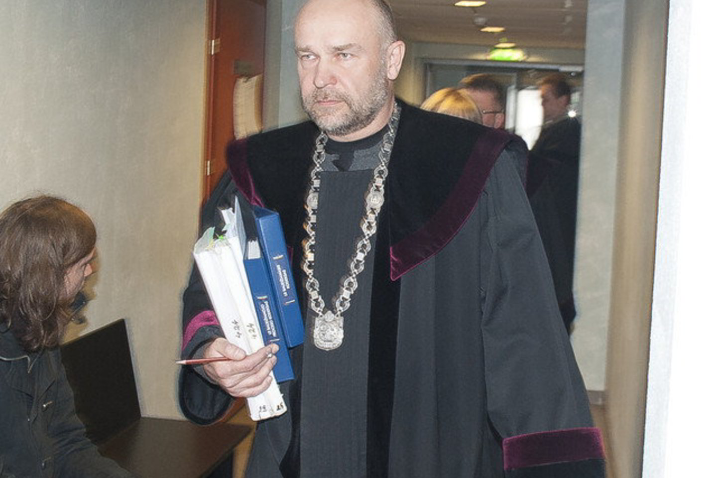 Medikai teisėjui A. Cininui įtarė infarktą, tačiau vėliau paaiškėjo, kad sveikatos problemos mažesnės.