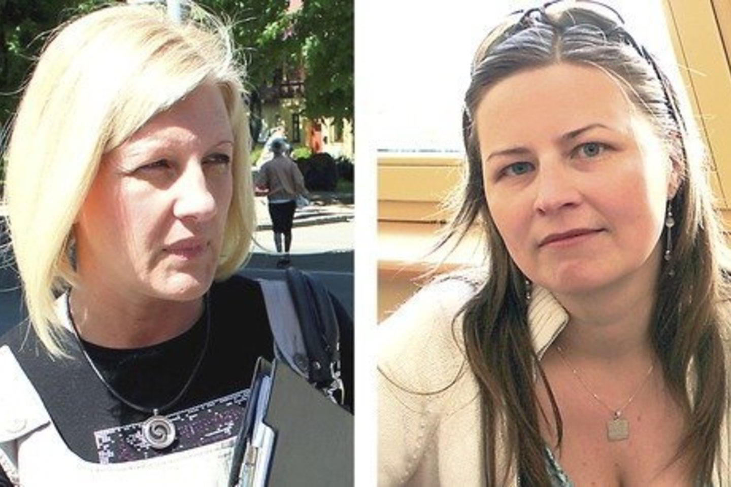 Verslininkė I. Surgelienė (kairėje) tvirtino, kad R. Petkutė jai perduodavo neskelbtinas žinias ir už tai gaudavo atlygį.