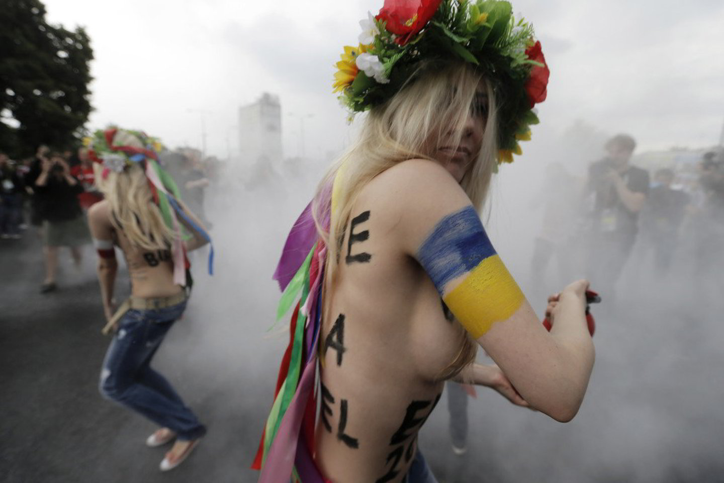 Moterų judėjimo „Femen“ štabas pareiškė, jog Donecke penktadienį grupė nepažįstamų asmenų pagrobė tris šio judėjimo aktyvistes.