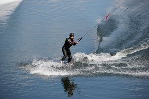 Atidarytas parkas vandens sporto mėgėjams