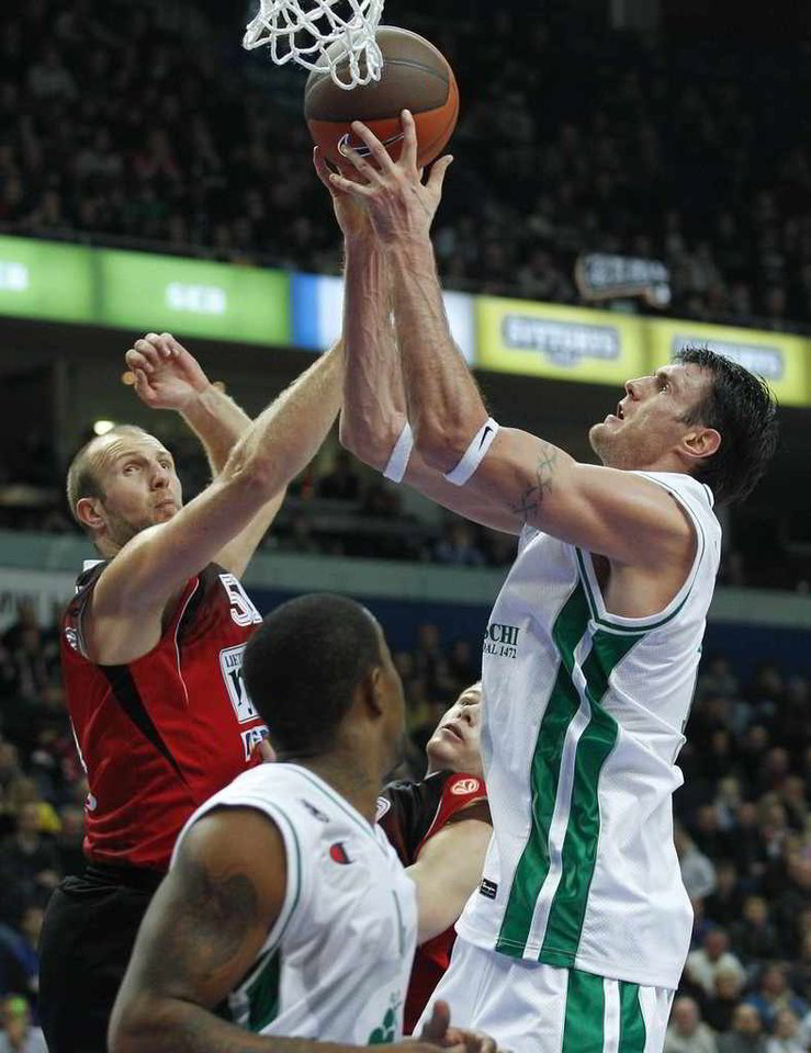 Kšyštofas Lavrinovičius sekmadienį pelnė 22 taškus