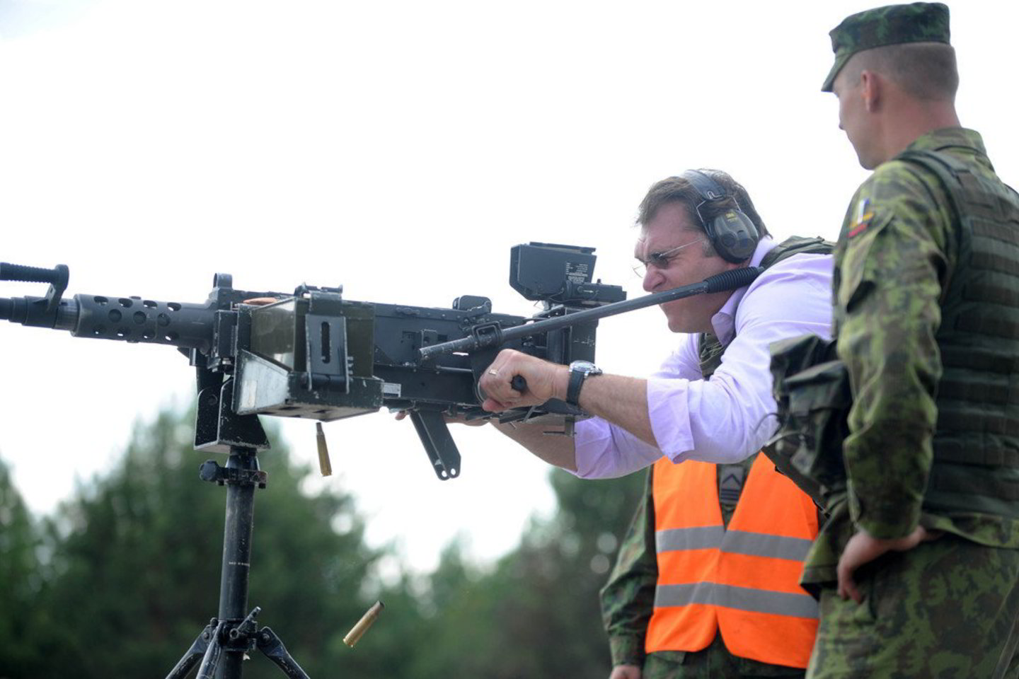 A. Sabonis lankėsi Gaižiūnų poligone.