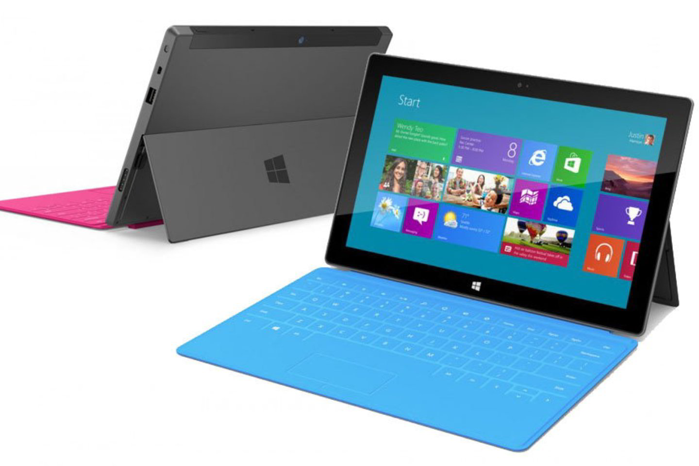 Ryškios ir grynos spalvos, atrodo, tapo skiriamuoju „Windows 8“ požymiu.
