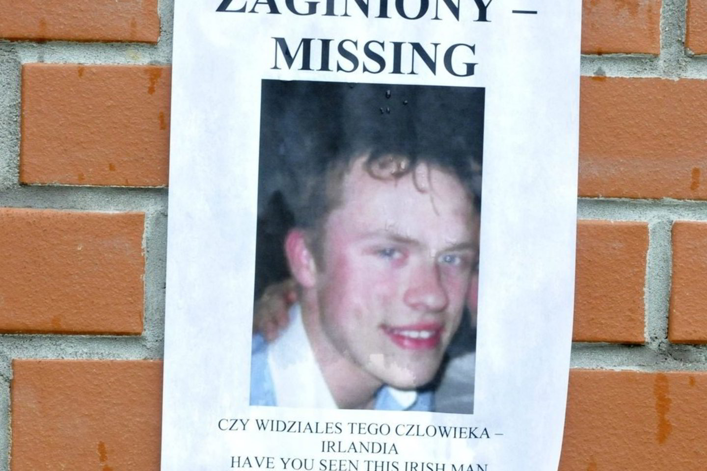 Lenkijos policija ieško 21 metų amžiaus Jameso Nolano, kuris su 10 draugų grupe atvyko iš Airijos.