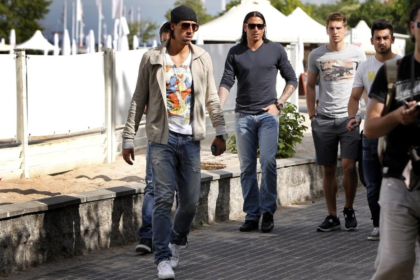Prieš ketvirtfinalio mačą su graikais S.Khedira su komandos draugais laisvalaikį leido Sopoto pliaže prie Baltijos jūros.