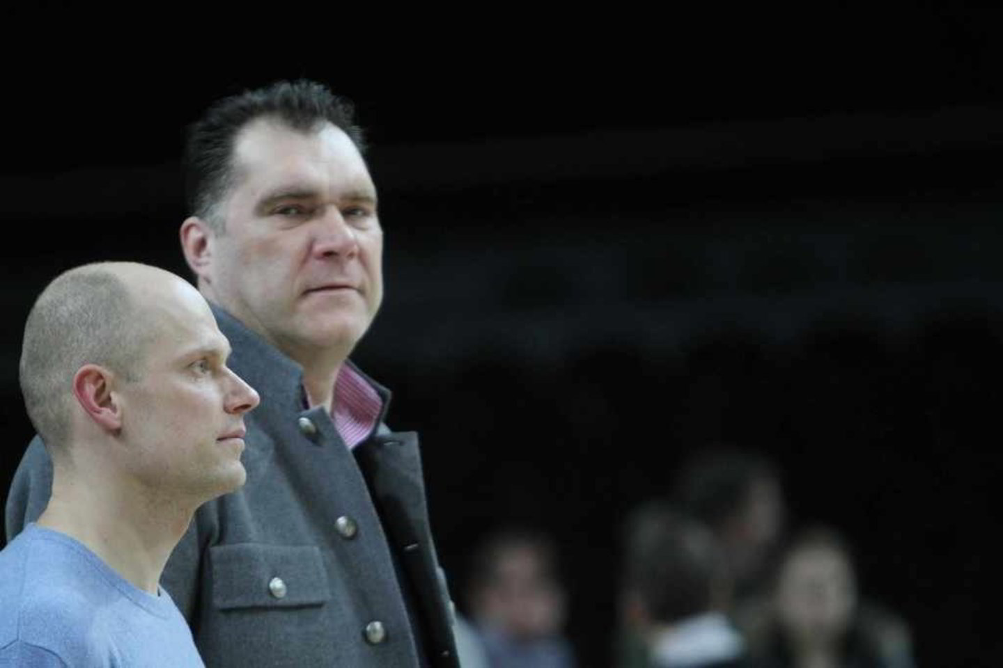 S.Štombergas (kairėje) turėtų žaisti Europos veteranų čempionate Kaune, o A.Sabonis, ko gero, nerungtyniaus