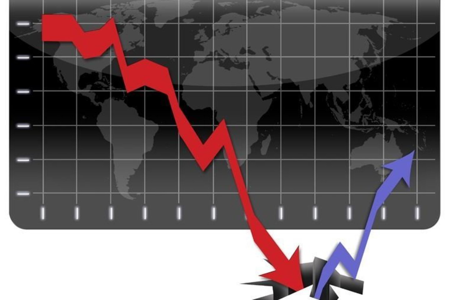 Penktadienio neigiamas nuotaikas finansų rinkose lėmė ketvirtadienį naktį paskelbtas 15 didžiųjų bankų skolinimosi reitingų sumažinimas.