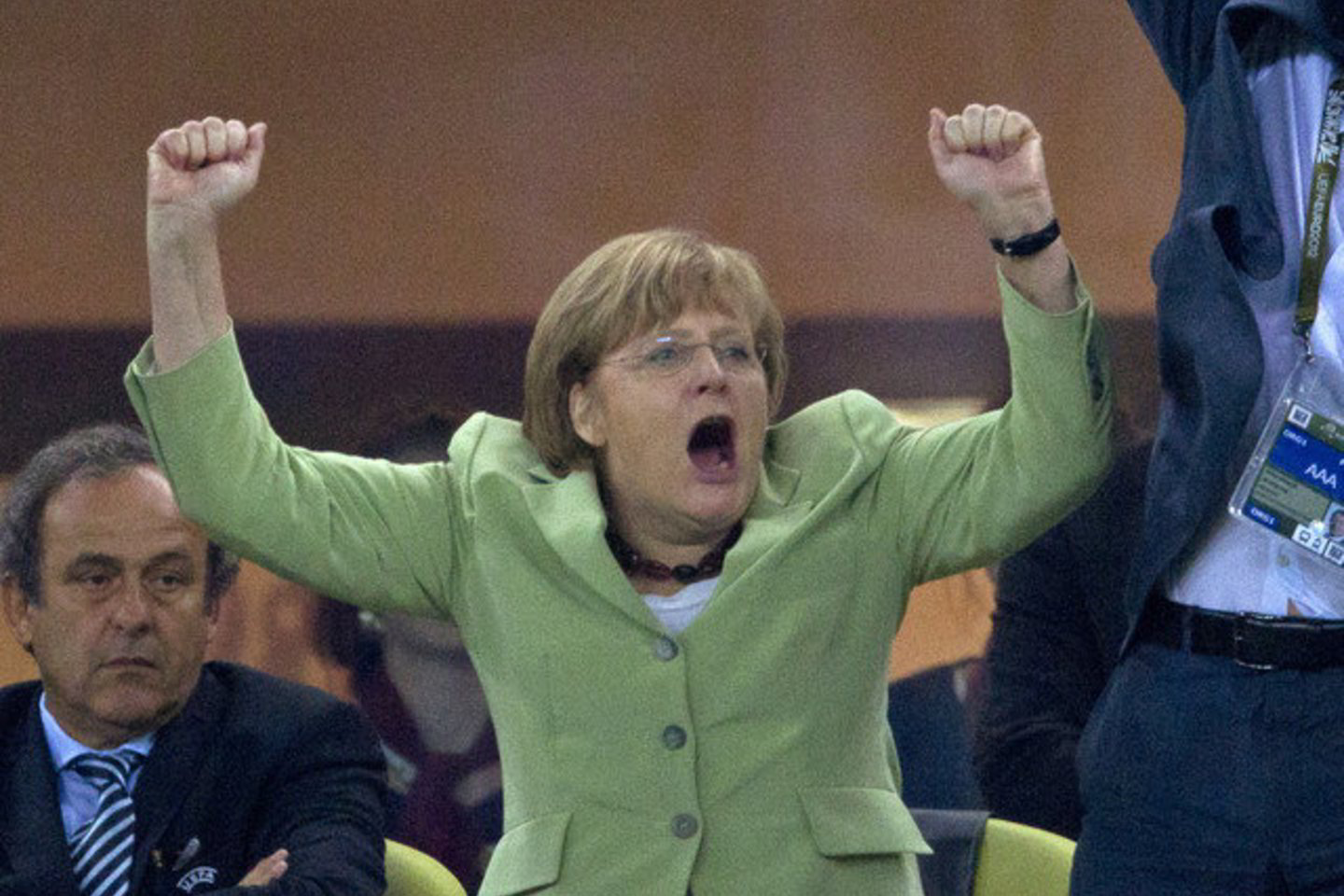 Vokietijos kanclerė neleis Vokietijai mokėti svetimų skolų.