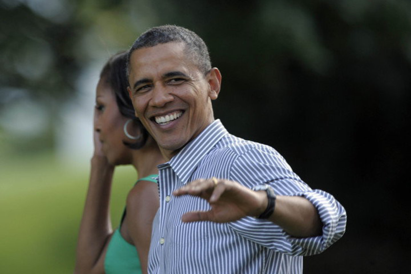 B. Obama gali džiaugtis prognozėmis.