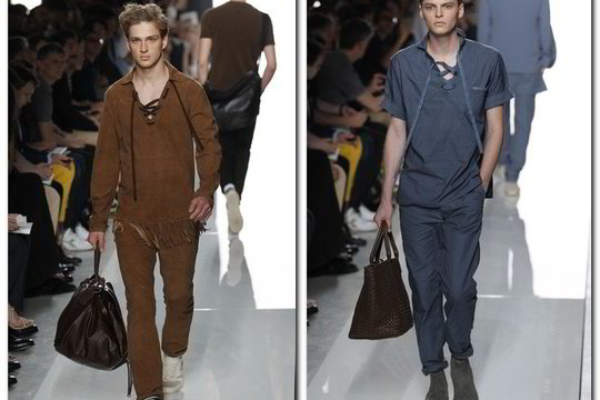 Milano vyrų mados savaitė: „Bottega Veneta“ kelionė aplink pasaulį