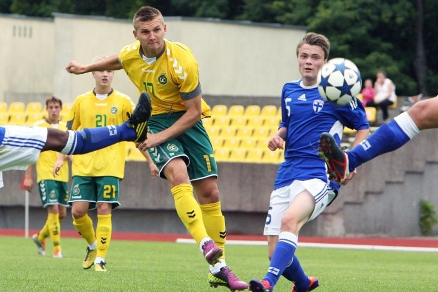 Įvarčių į Suomijos ir Estijos vartus autorius Donatas Kazlauskas.