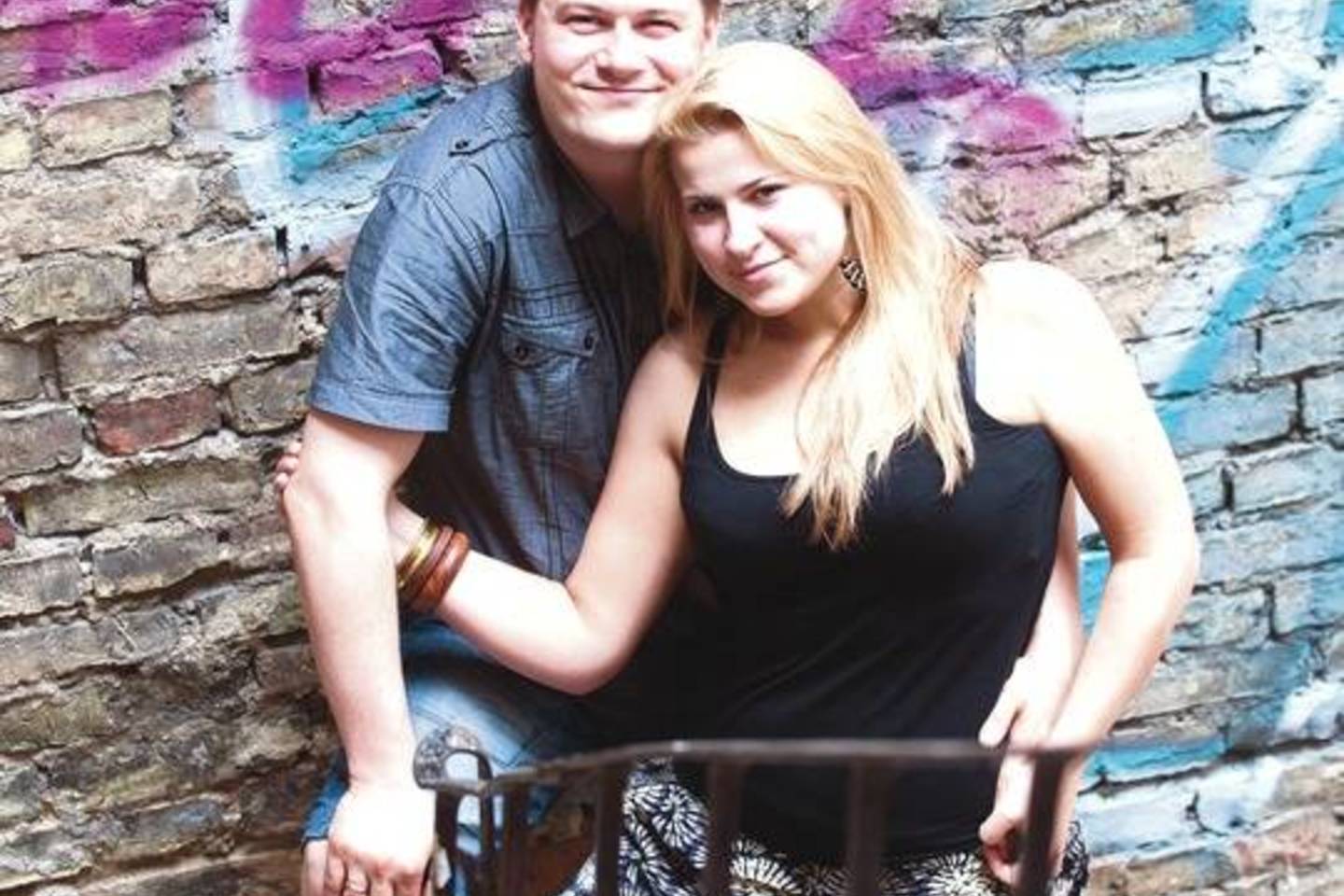 Merūnas Vitulskis su žmona Erika ketina pirmiausia įsigyti erdvų namą, o po to susilaukti atžalų.