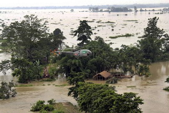 Indijos šiaurės rytuose per potvynius žuvo 81 žmogus