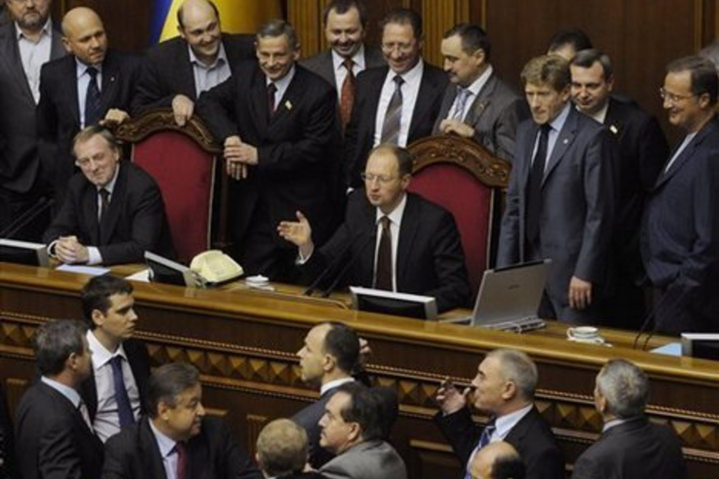 Ukrainos parlamente vėl verda aistros.