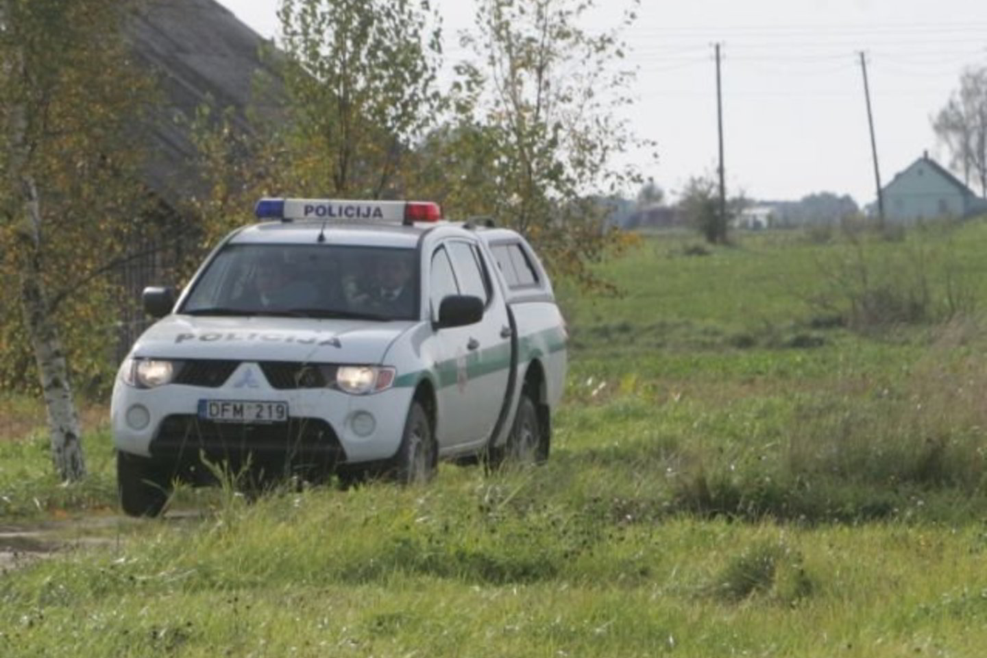 Nusikaltimą tiria policija.