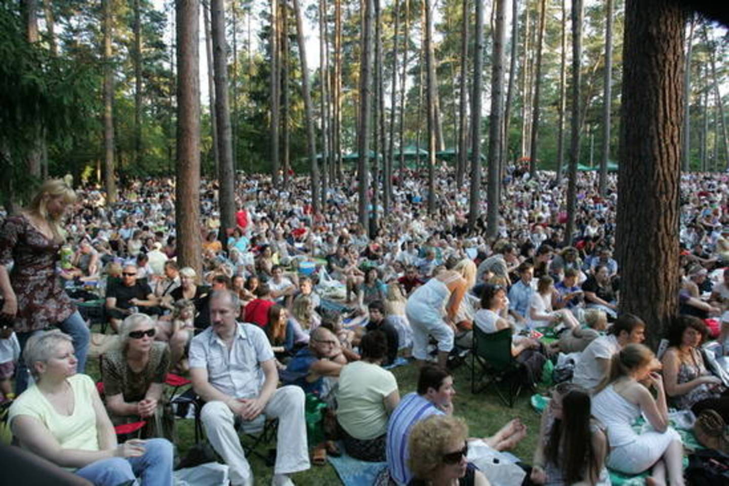 Festivalis pritraukia šimtus žiūrovų.
