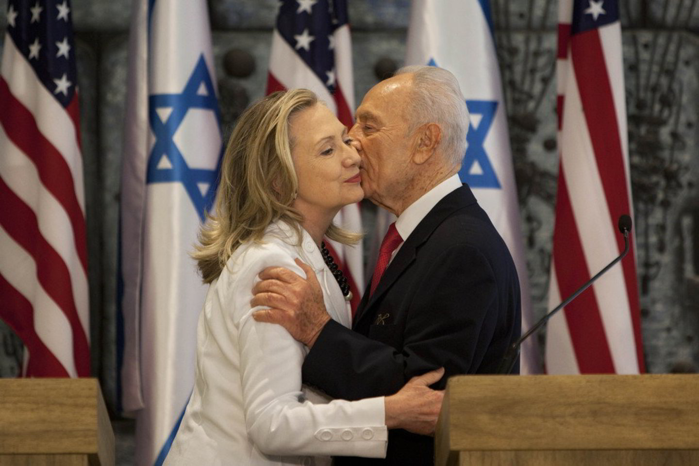 H. Clinton susitiko su Izraelio prezidentu Sh. Peresu.