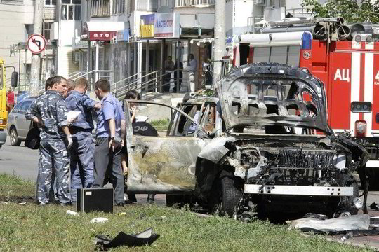 Kazanėje sprogo Tatarstano dvasinio lyderio automobilis, vyras sužeistas (papildyta)