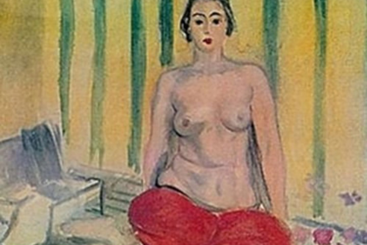 Odalisque a la culotte rouge