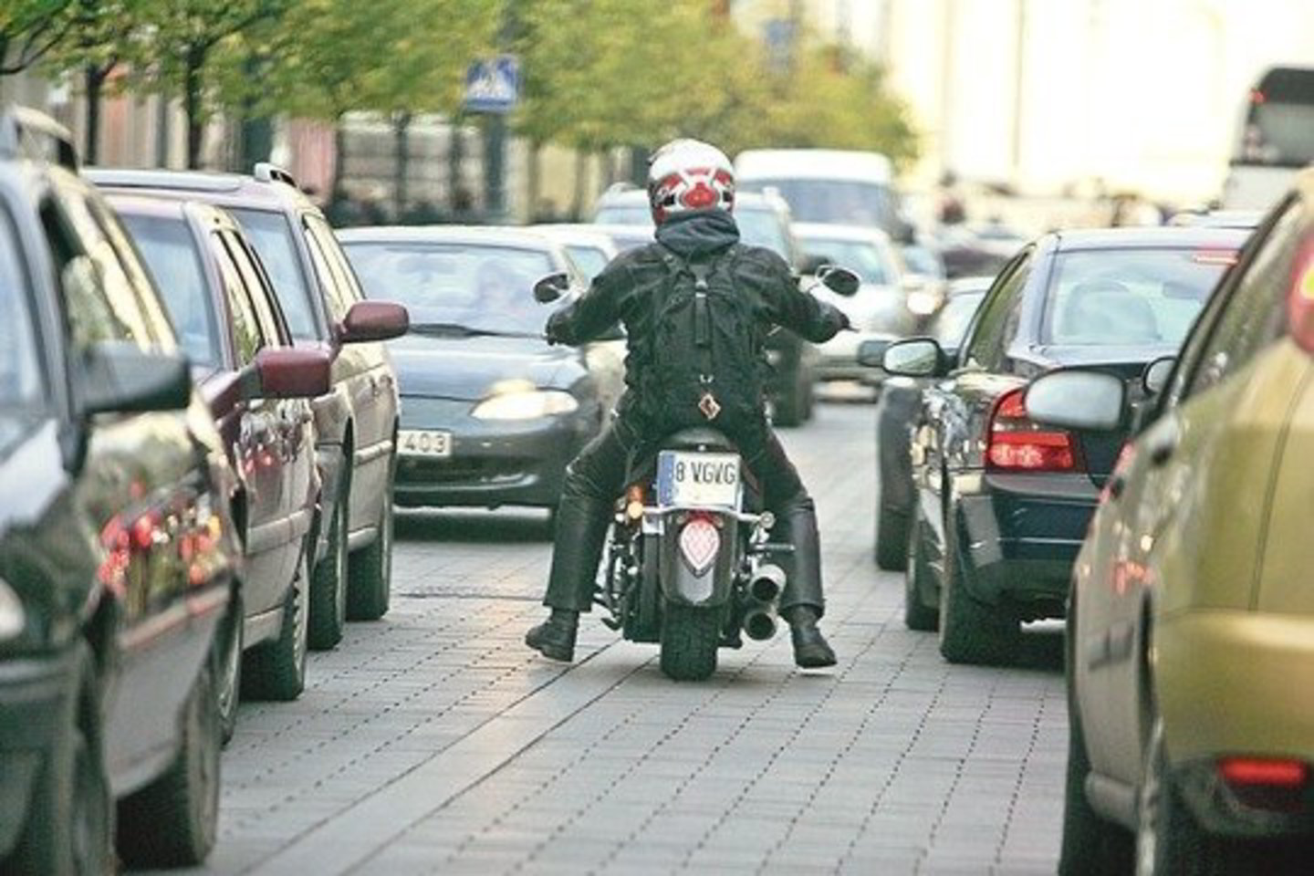 Mieste važinėjančiam vienam kitam motociklininkui policija priekaištų neturi.<br>V. Ščiavinskas