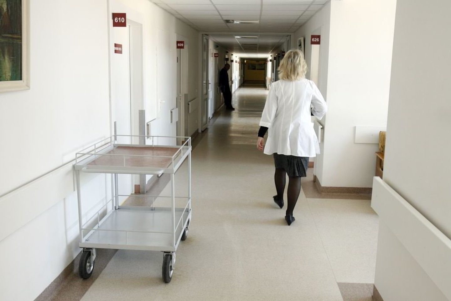 Į Klaipėdos ligoninę iš baro kiemo atvežtas komos būsenos jaunuolis.