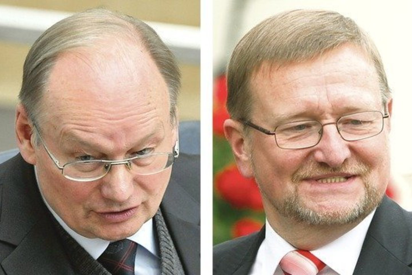 Daugiau kaip du dešimtmečius parlamente esantis Č. Juršėnas (nuotr. kairėje) traukiasi, o diplomatas J. Bernatonis bandys patekti į Seimą.