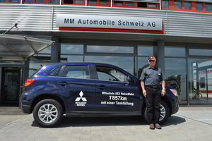 „Mitsubishi ASX“ įveikė 1857 kilometrus su vienu baku degalų