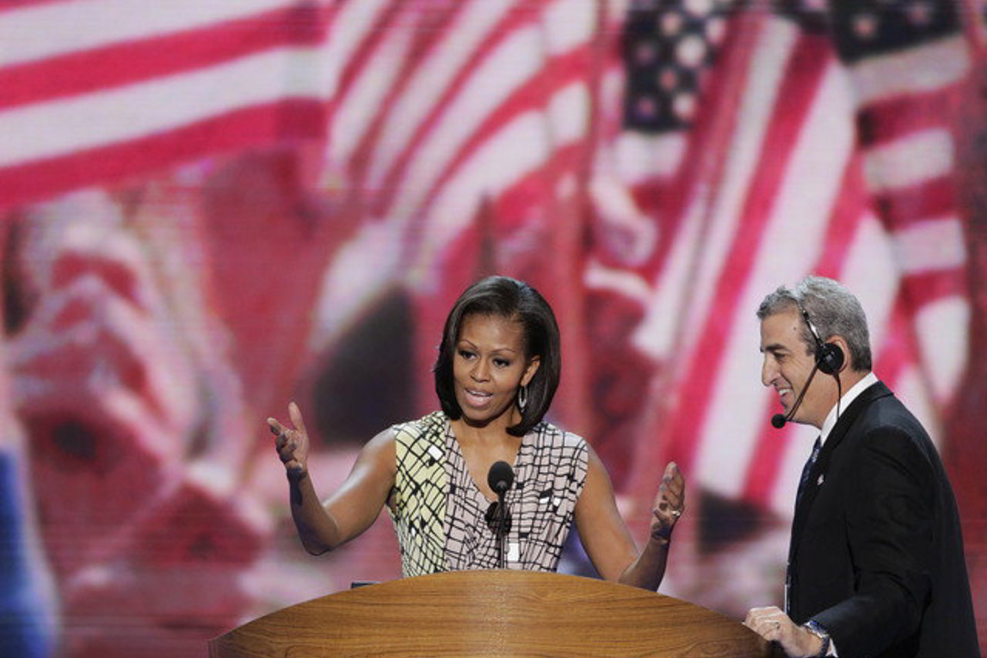 Prezidento žmona Michelle Obama atlieka svarbų vaidmenį - per rinkimus jos kalbos ir darbai atsispindės moterų rinkėjų balsuose.