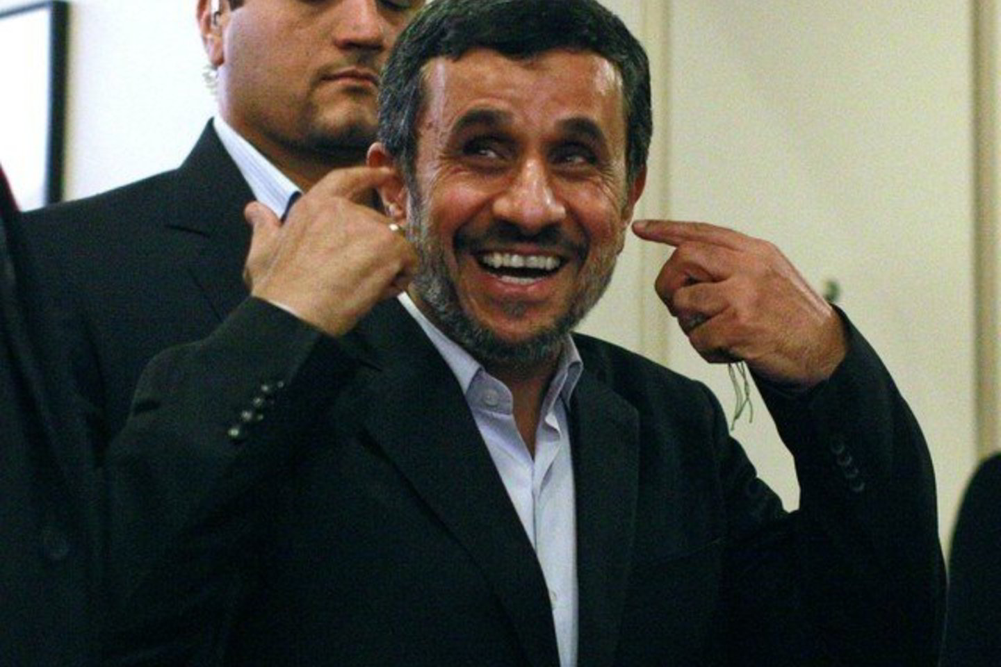 Irano prezidentas Mahmoudas Ahmadinejadas.