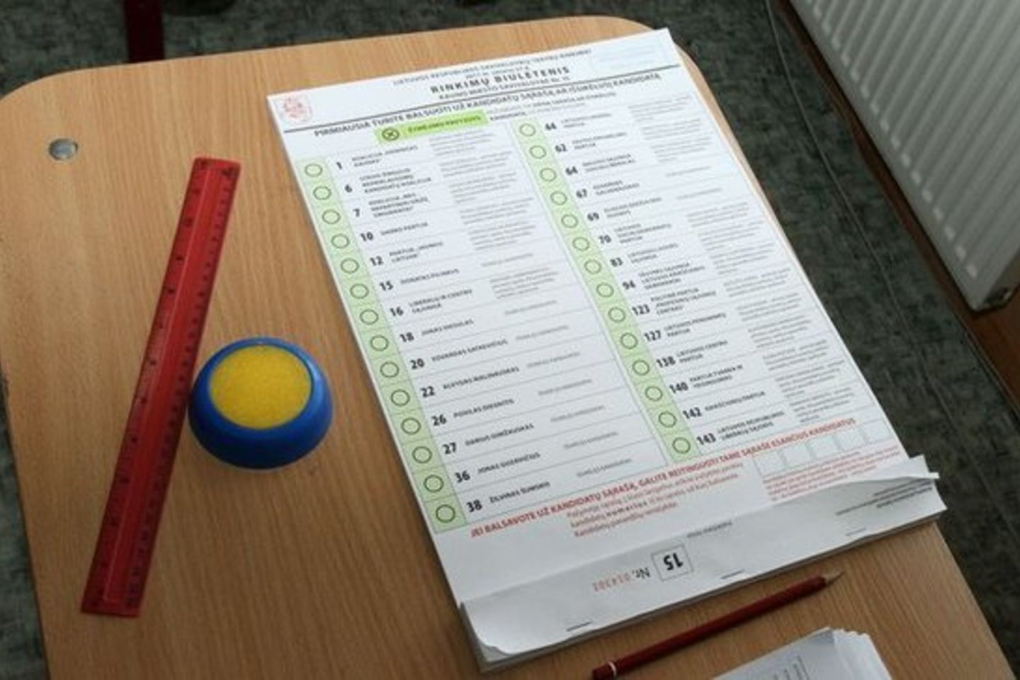Rinkimuose dalyvauja 17 partijų ir viena keturių partijų koalicija.