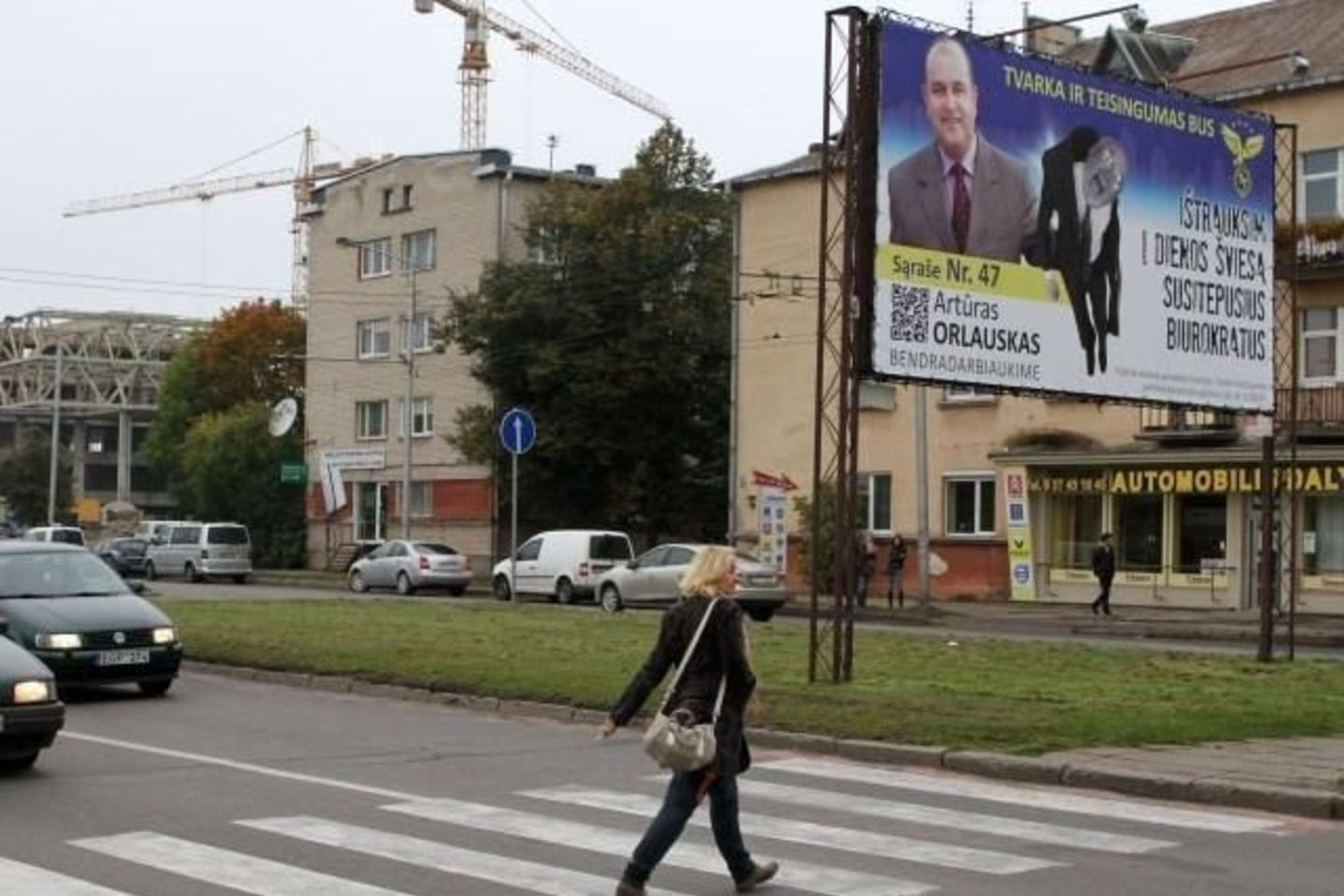Kauną, kaip ir daugelį Lietuvos miestų, margina rinkiminiai plakatai.
