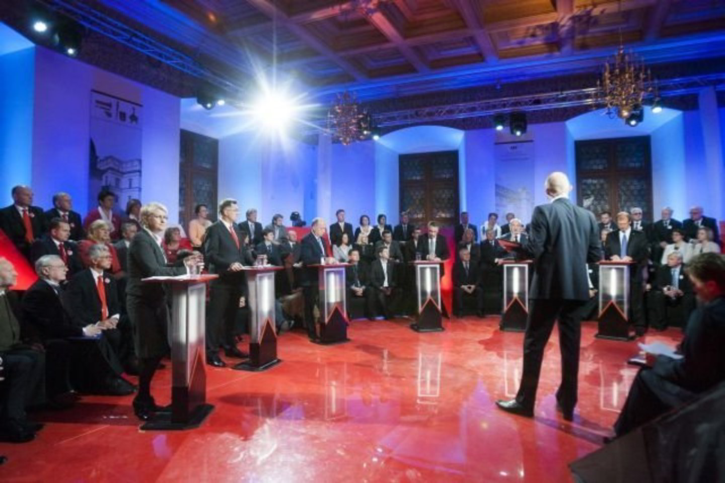 Paskutinėje "Lyderių forumo" laidoje aistrų netrūko.
