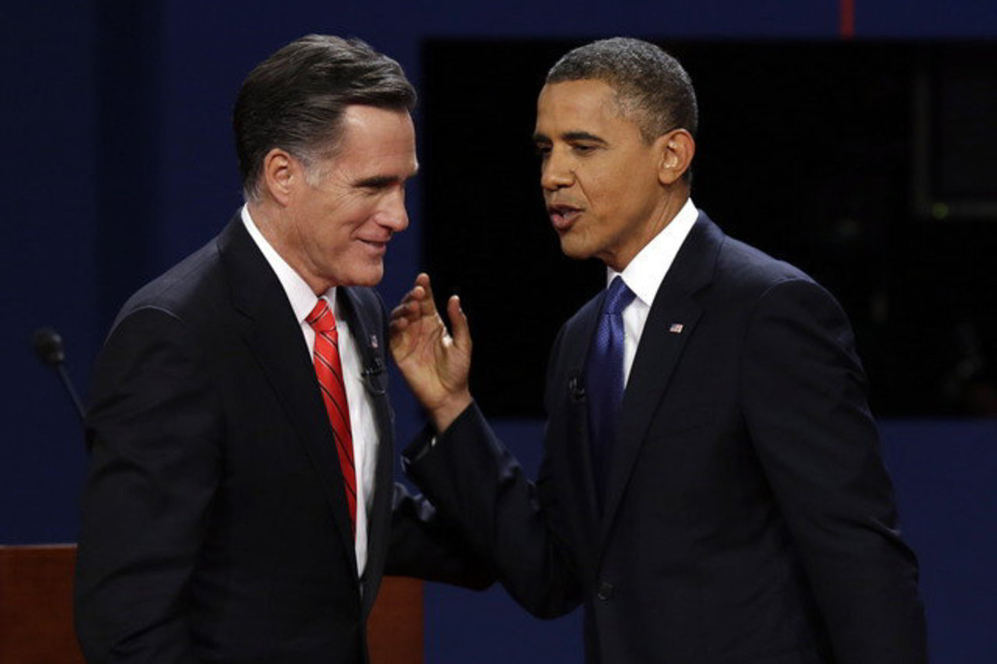B. Obamą remia 49 proc. balsuoti ketinančių rinkėjų, o M. Romney - 46 procento.