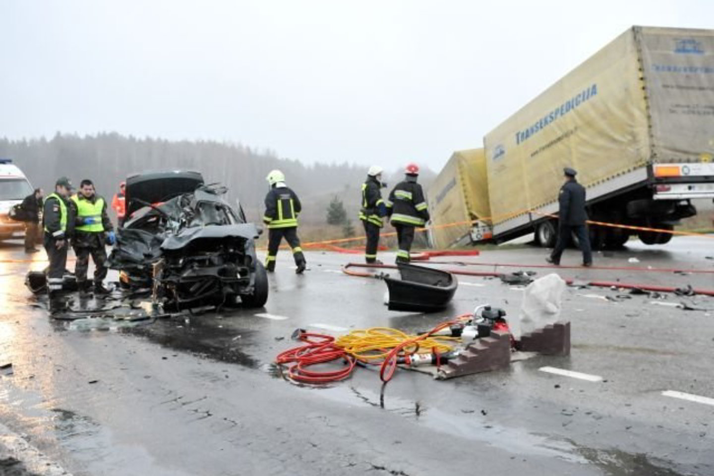 Per avariją Vilniaus rajone žuvo du vyrai.