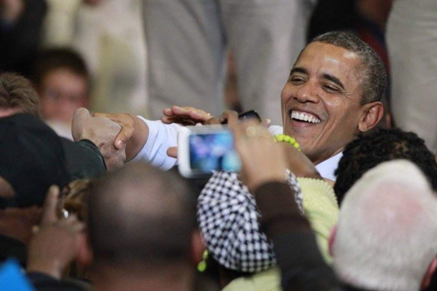 B. Obama tikisi būti perrinktas JAV prezidentu.