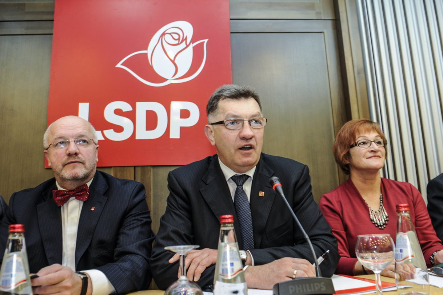Socialdemokratų partijos taryba sekmadienį susirinko į posėdį.
