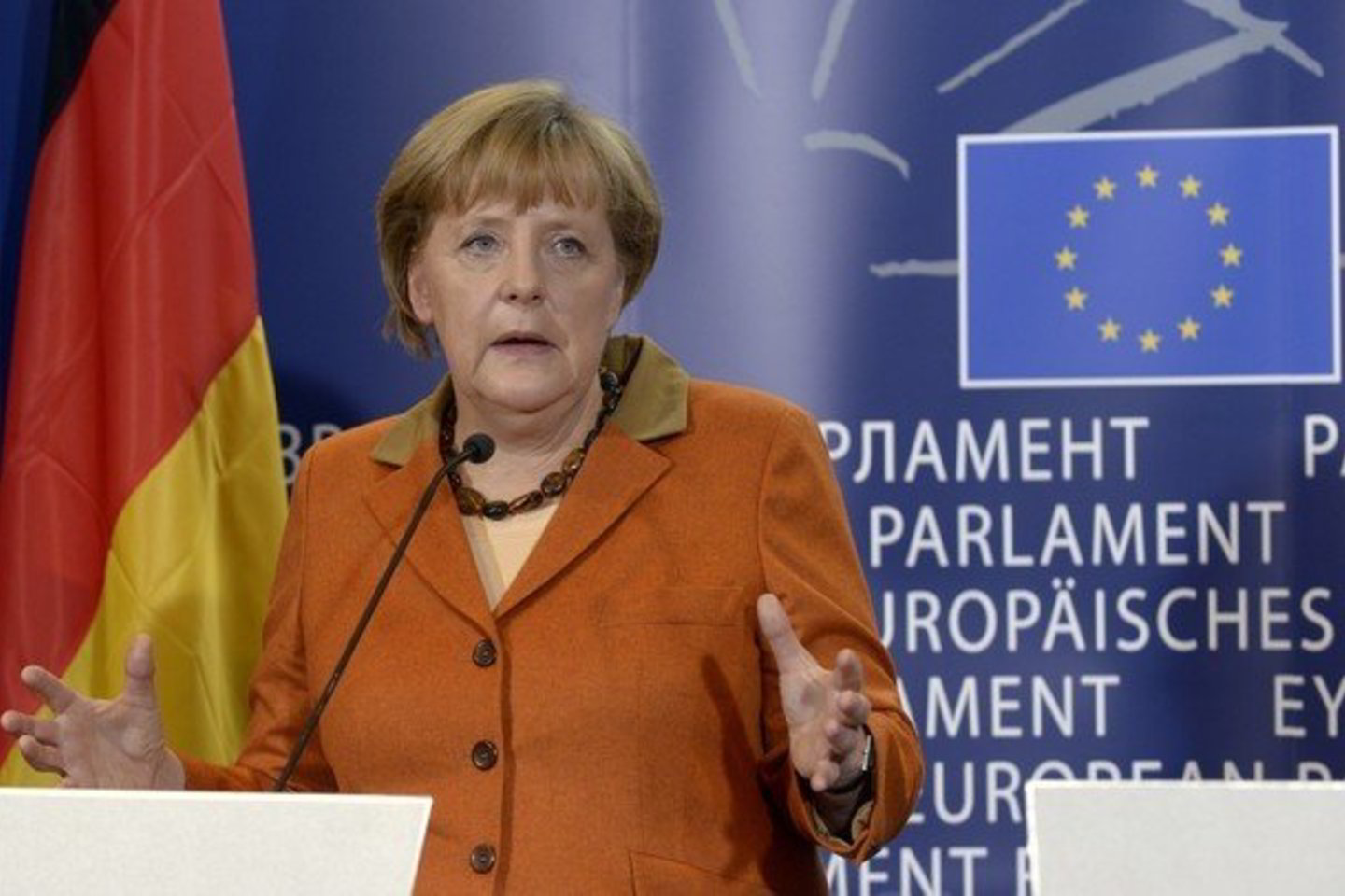 Vokietijos prekybos perteklius rugsėjį sumažėjo, nes euro zonos krizė, su kuria kovoja Vokietijos kanclerė A. Merkel, pakenkė tiek eksportui, tiek importui.