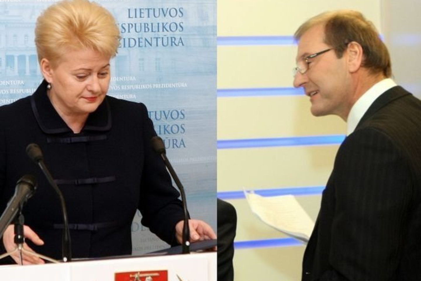 Po Konstitucinio Teismo sprendimo įtampos tarp D. Grybauskaitės ir V. Uspaskicho nesumažėjo.