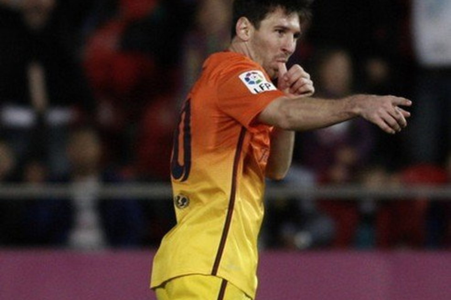 L. Messi per karjerą yra įmušęs daugiau nei 300 įvarčių.<br>AP