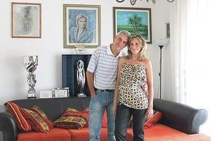 Dviratininkės E. Pučinskaitės ir italo šeima pirmagimiui duos lietuvišką vardą