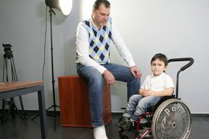 A. Sabonio svečias – „Haris Poteris“ neįgaliojo vežimėlyje