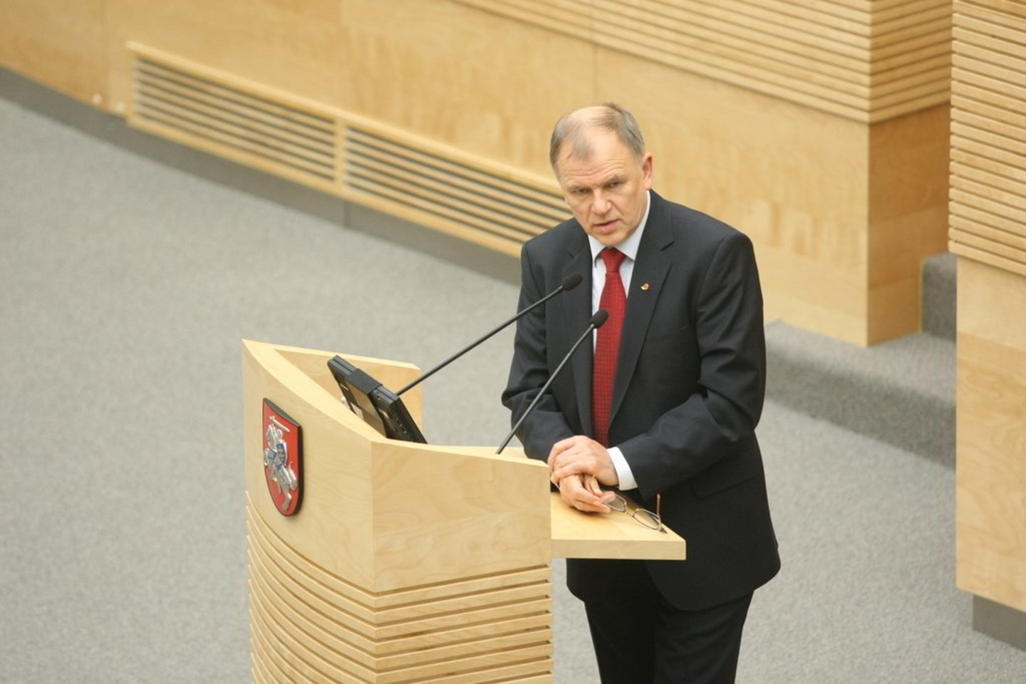 V. Andriukaitis - daugiausiai šnekėjęs praėjusios kadencijos Seimo narys.