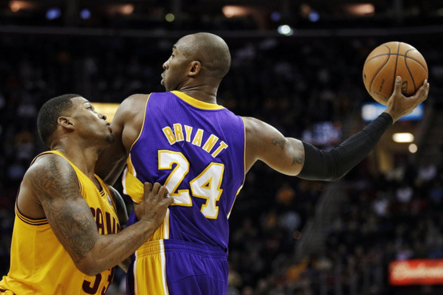 „Cavaliers“ - „Lakers“ rungtynių akimirkos.