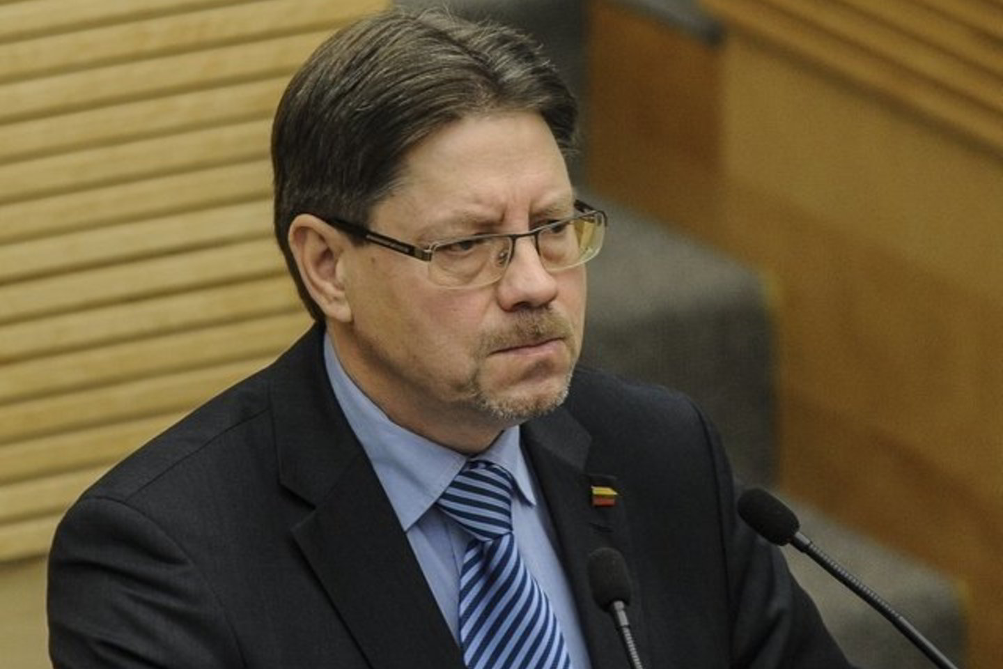 P. Gražulio įsitikinimu, taip konservatorius S. Šedbaras (nuotr.) nepaiso konstitucinio draudimo Seimo nariui eiti kitas pareigas.
