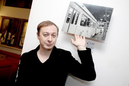 Aktorius A. Mickevičius tapo fotomenininku ir atidarė savo nuotraukų parodą