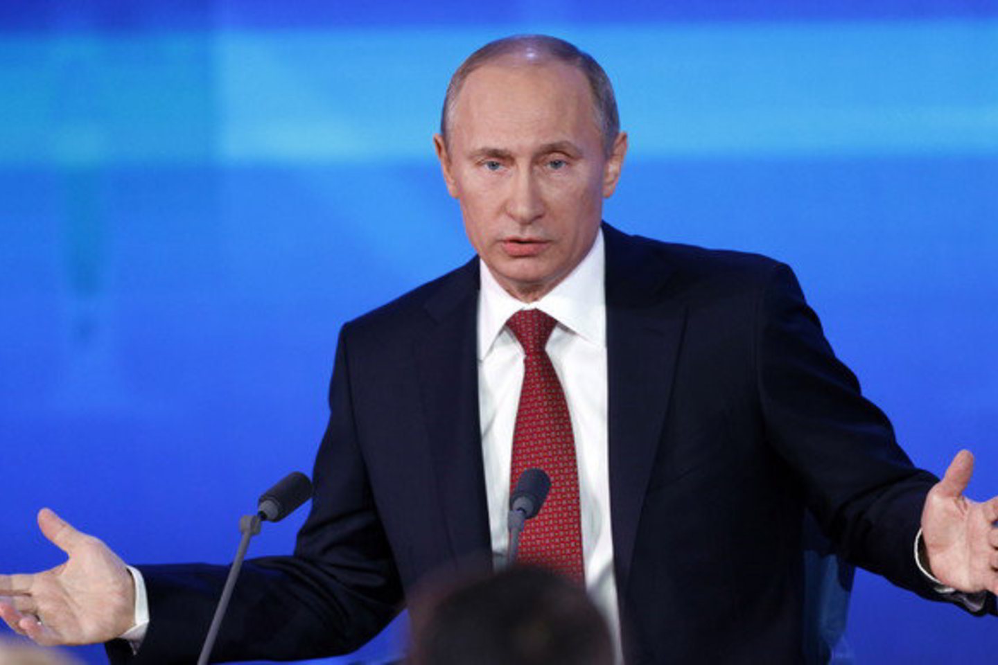 Draudimas amerikiečiams įsivaikinti rusų vaikus būtų „tinkamas“, sako V. Putinas.