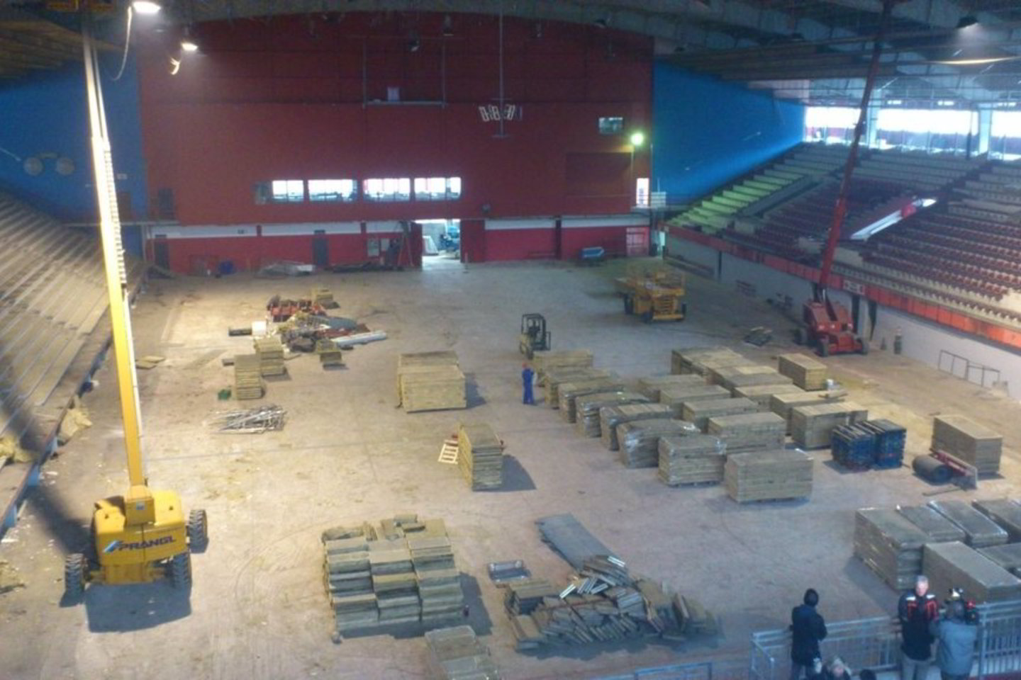 Daugiafunkcė „Podmežakla“ arena buvo pastatyta 1978 metais.