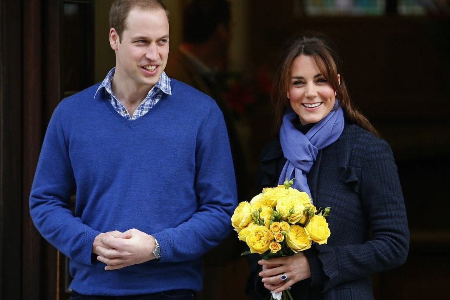 Williamas ir Kate Kalėdas sutiks kaime.